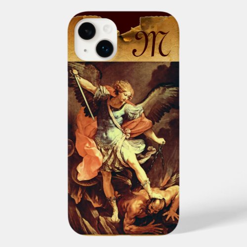 St Michael the Archangel Monogram Case_Mate iPhone 14 Plus Case