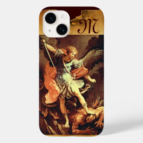 St Michael the Archangel Monogram Case_Mate iPhone 14 Case