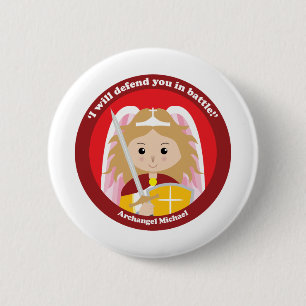 St. Michael the Archangel Pinback Button
