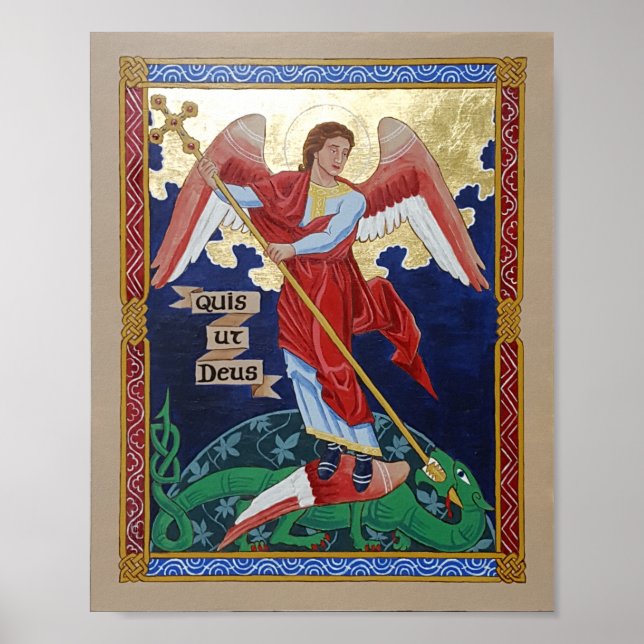 St. Michael the Archangel Poster (Front)