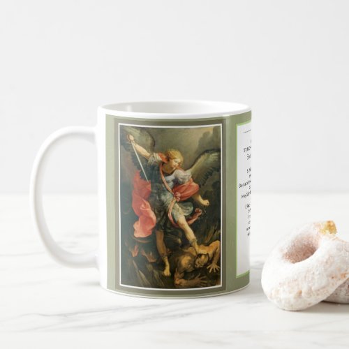 St Michael the Archangel Powerful Prayer Coffee Mug