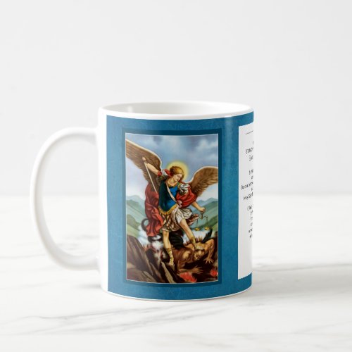 St Michael the Archangel Powerful Prayer Coffee Mug