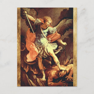 St. Michael the Archangel Prayer Card