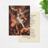 St Michael the Archangel Prayer Card (Desk)