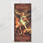 St. Michael the Archangel Prayer Card (Front)