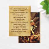 St. Michael the Archangel Prayer Card (Desk)