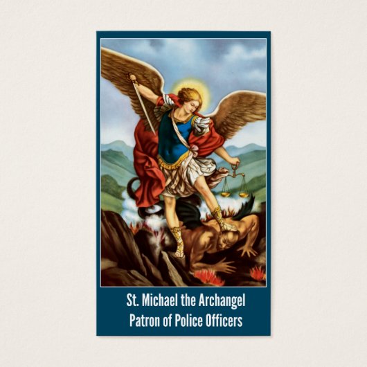 St. Michael the Archangel Prayer Police Officer (Front)