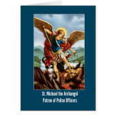 St. Michael the Archangel Prayer Saint Policemen (Front)