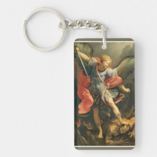 St. Michael the Archangel Religious Catholic Keychain