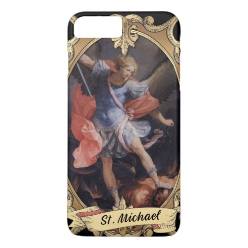 St Michael the Archangel Religious Elegant iPhone 8 Plus7 Plus Case