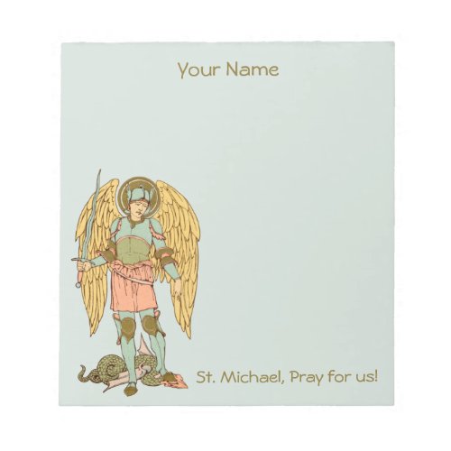 St Michael the Archangel RLS 12 55x6 Notepad