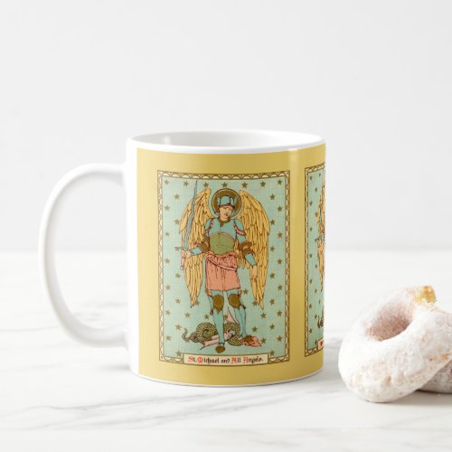 St Michael the Archangel RLS 12 Coffee Mug 3