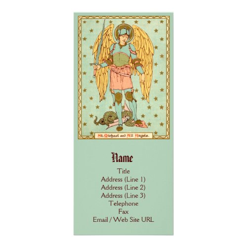 St Michael the Archangel  RLS 12 Rack Card