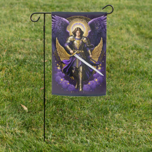 St Michael the Archangel Roman Catholic Garden Flag