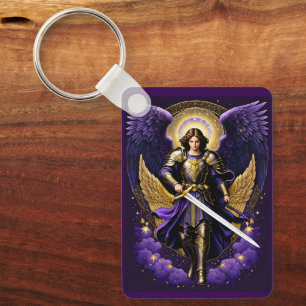 St Michael the Archangel Roman Catholic Keychain