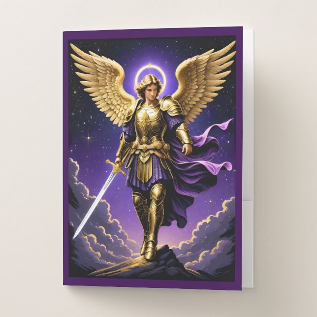 St Michael the Archangel Roman Catholic Pocket Folder (Front)
