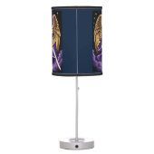 St Michael the Archangel Roman Catholic Table Lamp (Back)