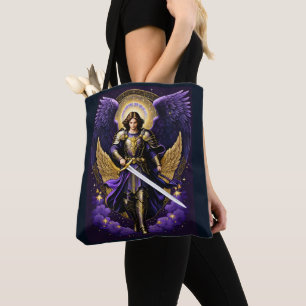 St Michael the Archangel Roman Catholic Tote Bag