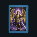 St Michael the Archangel Roman Catholic Trifold Wallet<br><div class="desc">Archangel Michael</div>