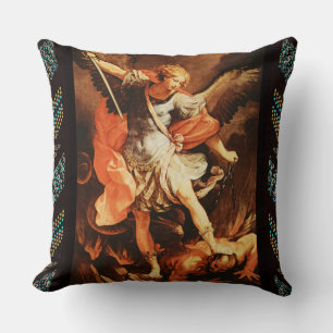 St. Michael the Archangel Throw Pillow