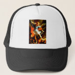 St Michael The Archangel Trucker Hat at Zazzle