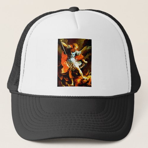 St Michael the Archangel Trucker Hat
