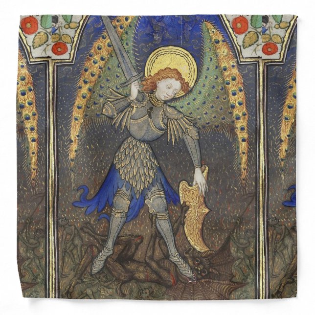 St. Michael the Archangel with Devil Bandana (Front)