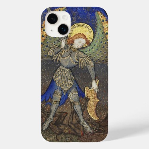 St Michael the Archangel with Devil Case_Mate iPhone 14 Plus Case