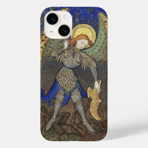 St Michael the Archangel with Devil Case_Mate iPhone 14 Case