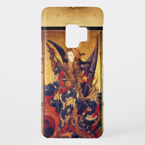 St Michael Vanquishing Devil as Medieval Knight Case_Mate Samsung Galaxy S9 Case