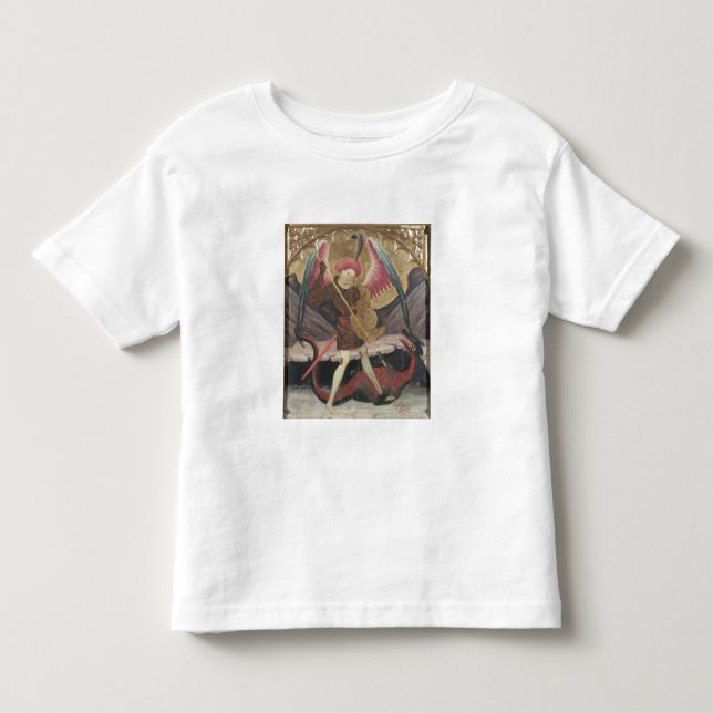 St Michael Vanquishing Evil, c.1480 (tempera on pa Toddler T-shirt (Front)