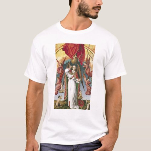 St Michael Weighing the Souls T_Shirt