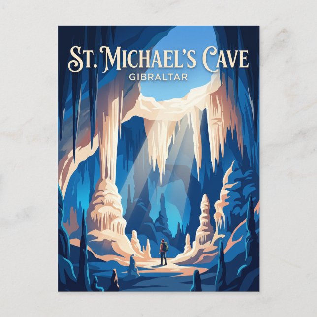 St. Michael's Cave, Gibraltar Gibraltar Postcard (Front)