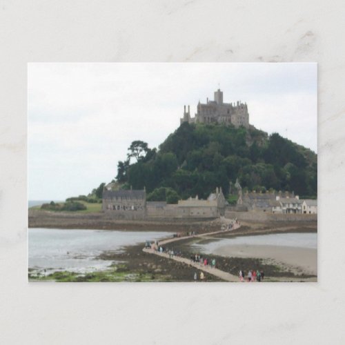 ST MICHAELS MOUNT CORNWALL POSTCARD