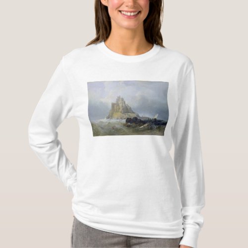 St Michaels Mount Cornwall T_Shirt