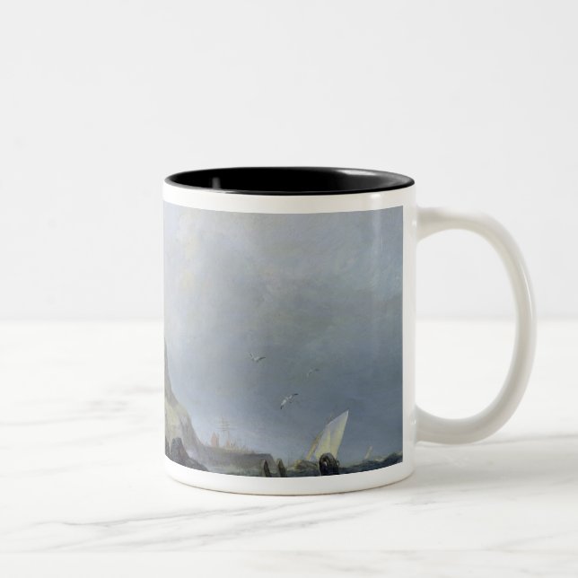 St. Michael's Mount, Cornwall Two-Tone Coffee Mug (Right)