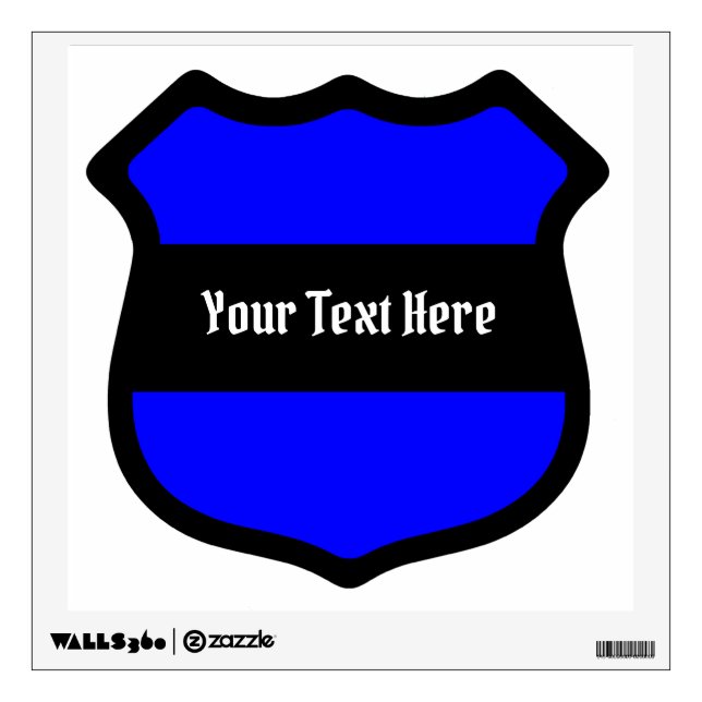 St. Michael's Shield 12"x12" (Style 3, Square) Wall Decal (Front)