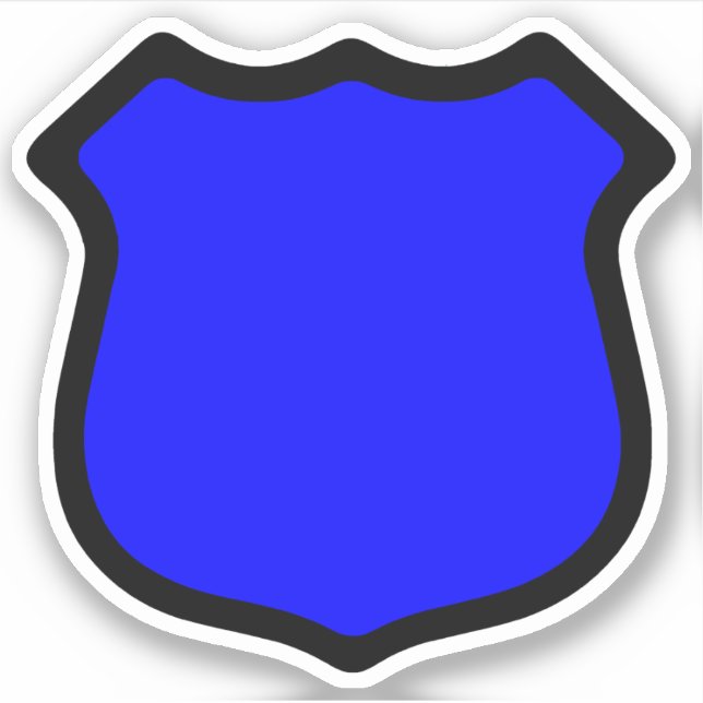 St. Michael's Shield 1-UP Sticker (Front)