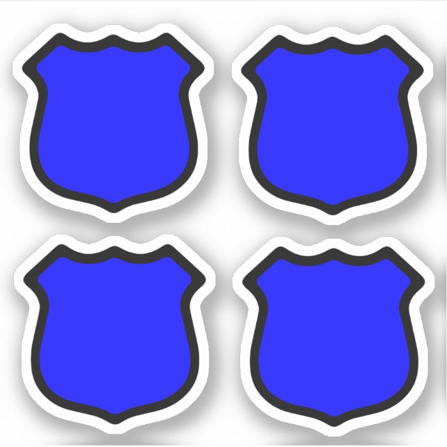 St. Michael's Shield 4-UP Sticker (Front)