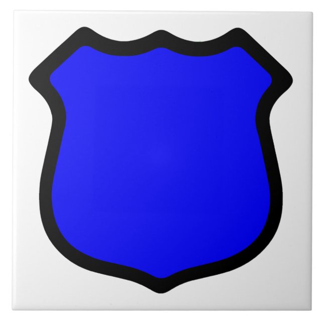 St. Michael's Shield (Style 1) Ceramic Tile (Front)