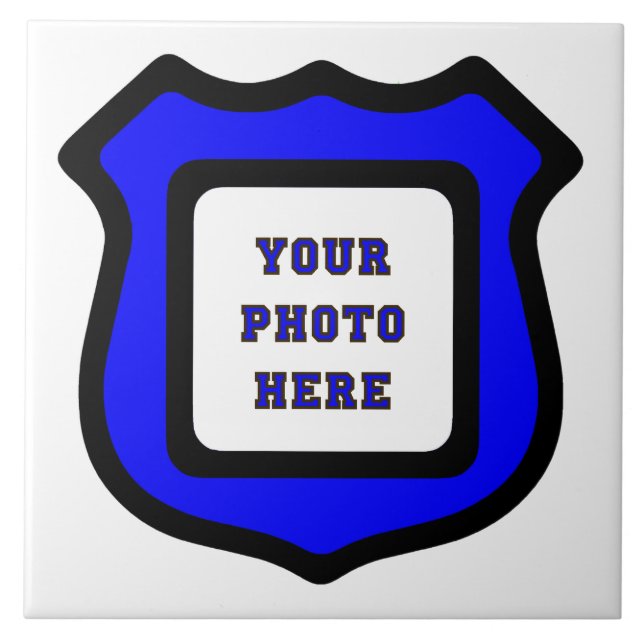 St. Michael's Shield (Style 4) Ceramic Tile (Front)