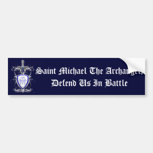 St. Michaels Sword Bumper Sticker