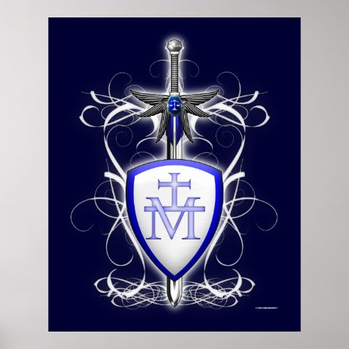 St Michaels Sword Poster
