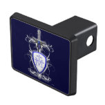 St. Michael&#39;s Sword Trailer Hitch Cover at Zazzle