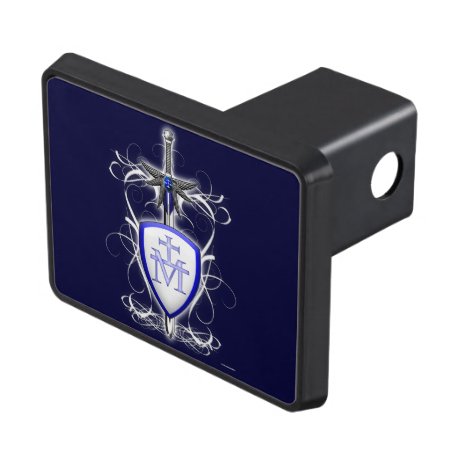St. Michael's Sword Trailer Hitch Cover