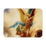 “St Micheal Vanquishing Satan” by Gustave Moreau Magnet
