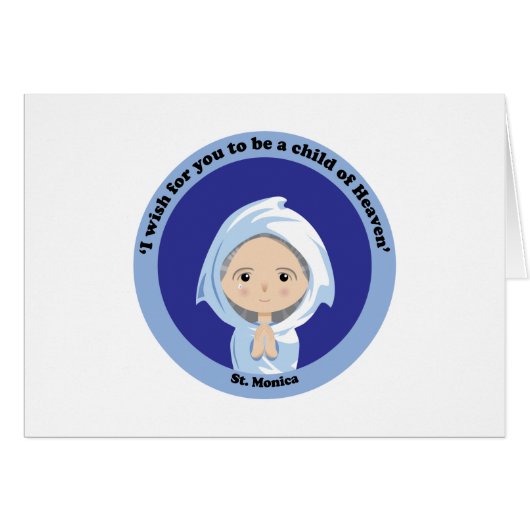 St. Monica Cards (Front Horizontal)