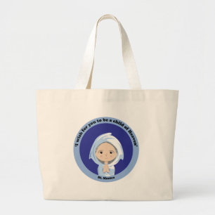 St. Monica Large Tote Bag