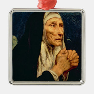 St. Monica Metal Ornament