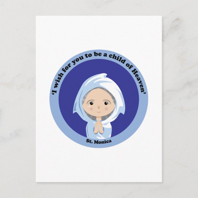 St. Monica Postcard (Front)